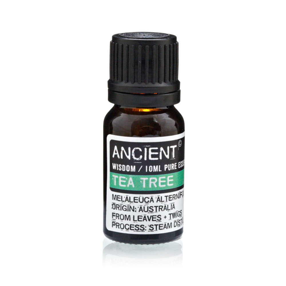Coffret d'huiles essentielles de lavande, d'arbre à thé et de romarin - 10 ml chacune