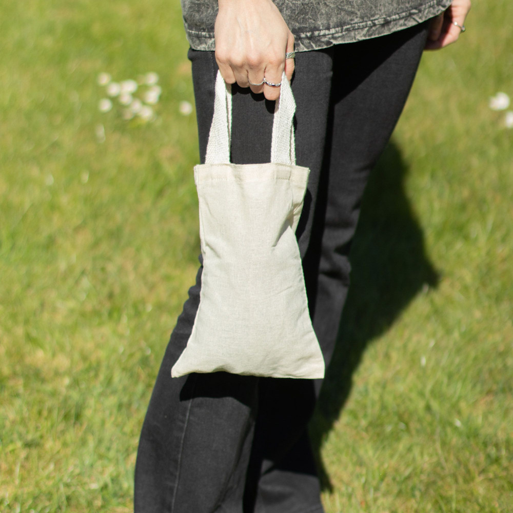 Sac cabas Nomad Sari Iconic Mini - Non imprimé - (25 x 18 cm) - Naturel 113 g