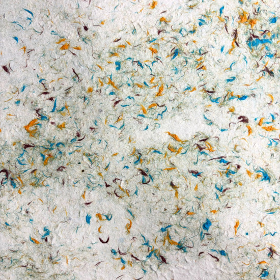 Papier cadeau et loisirs créatifs Lokta 51 x 76 cm - Coton vert