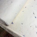 Papier cadeau et loisirs créatifs Lokta 51 x 76 cm - Pétale de bleuet