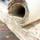 Papier cadeau et loisirs créatifs Lokta 51 x 76 cm - Herbe