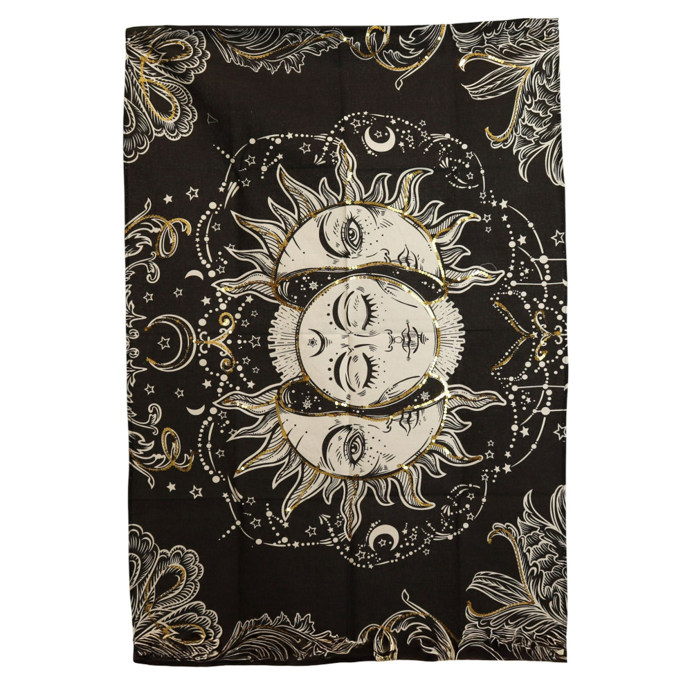 Décoration murale en coton (70x110cm) - Déesse du Soleil