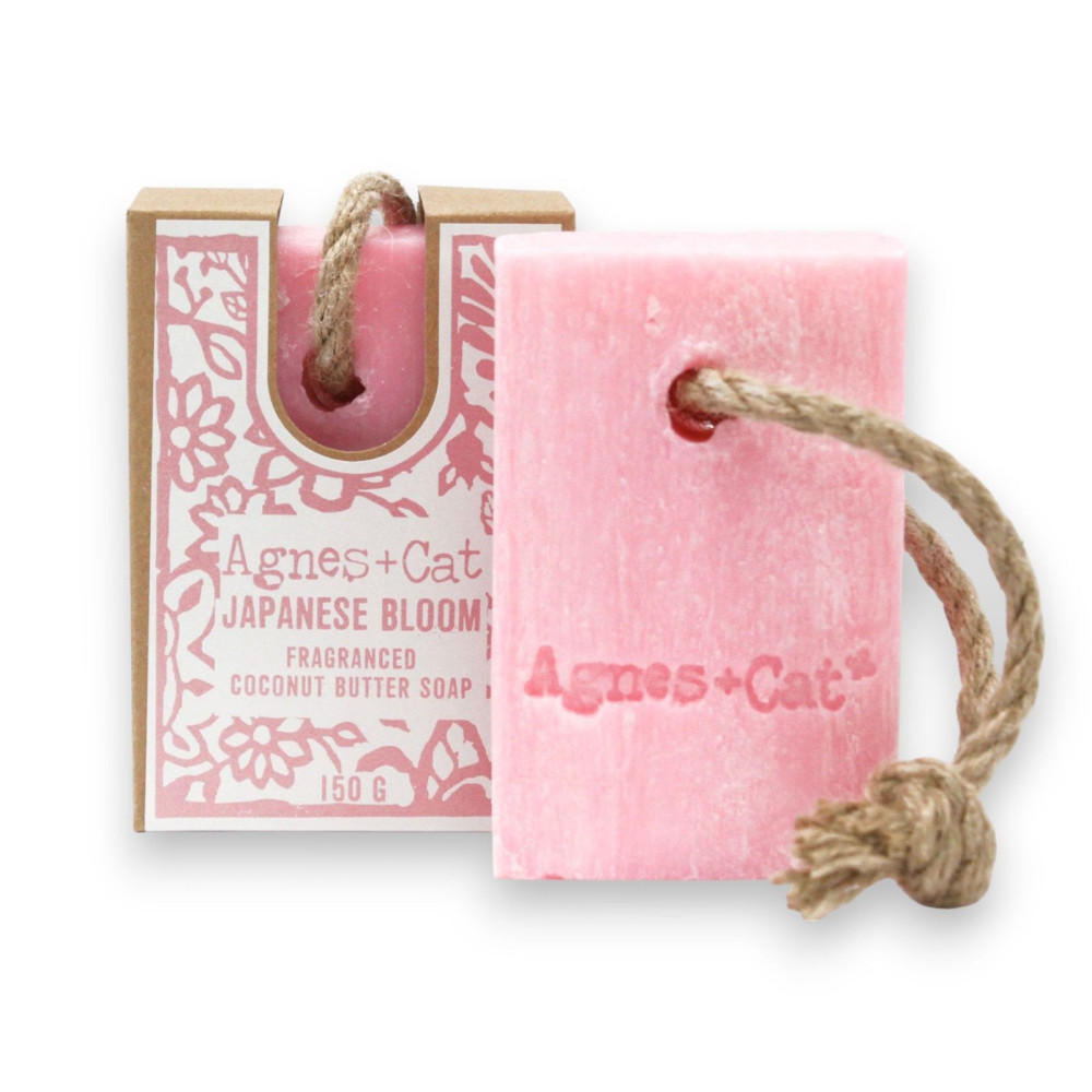 Savon à Cordelette Agnes + Cat - Fleur Japonaise