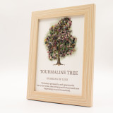 Image de pierre précieuse - Arbre de Vie - Toruraline (20x14,7x1cm)