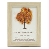 Image de pierre précieuse - Arbre de Vie - Ambre de la Baltique (20x14,7x1cm)