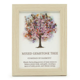 Tableau de pierres précieuses - Arbre de Vie - Multicolore (20x14,7x1cm)