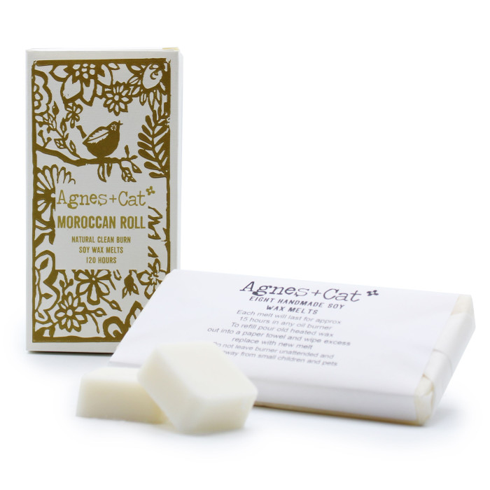 Coffret de 8 Fondants Parfumés Agnes + Cat - Parfum Oriental Marocain