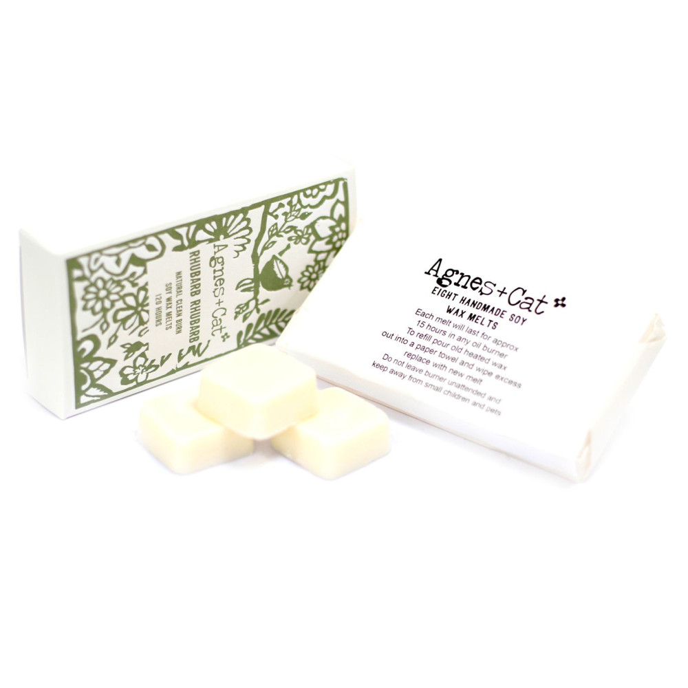 Coffret de 8 Fondants Parfumés Agnes + Cat - Rhubarbe