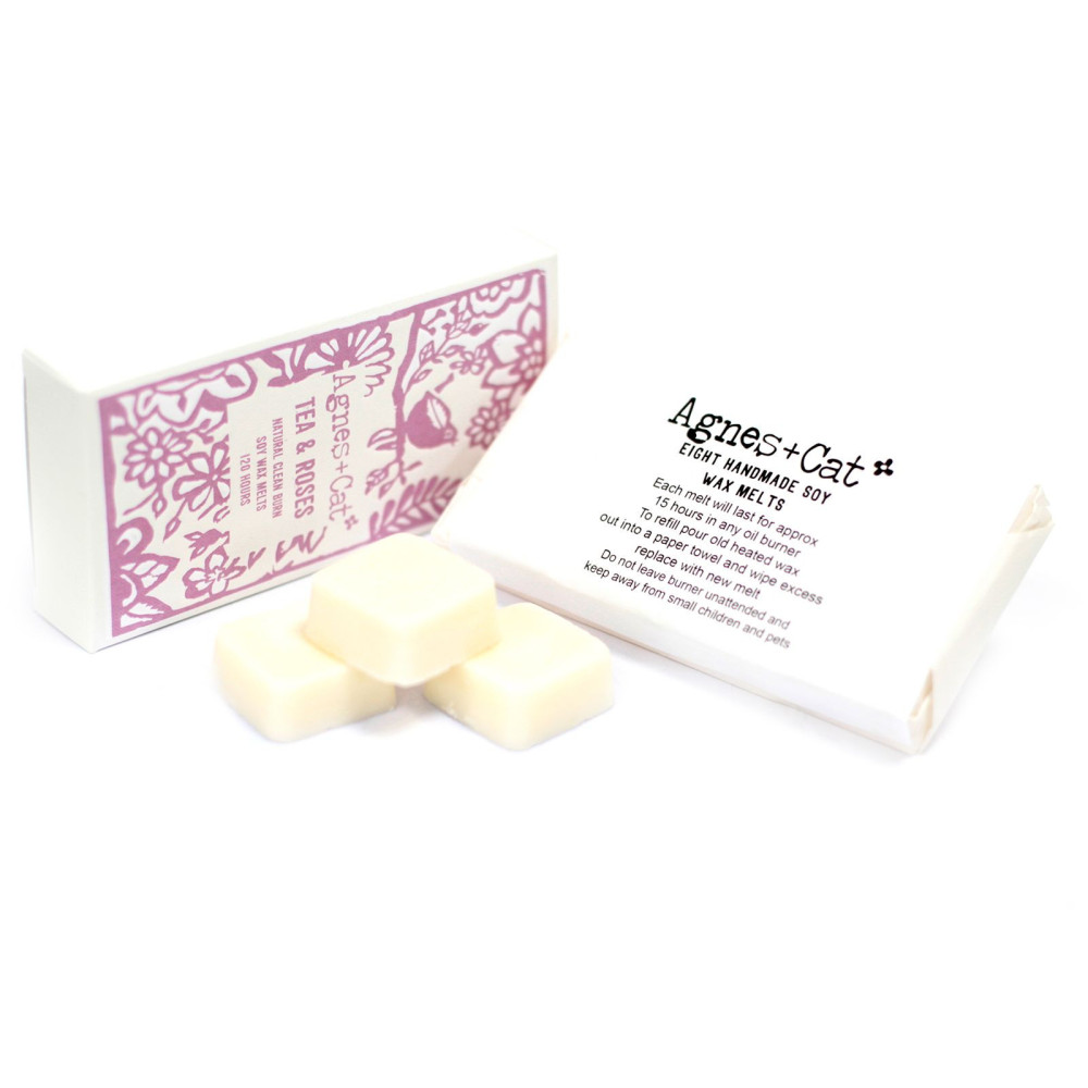 Coffret de 8 Fondants Parfumés Agnes + Cat - Thé et Roses