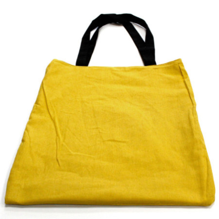 Grand sac réversible en coton (2 x 113 g) 38 x 42 cm (2 modèles)