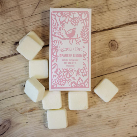 Coffret de 8 Fondants Parfumés Agnes + Cat - Fleur Japonaise