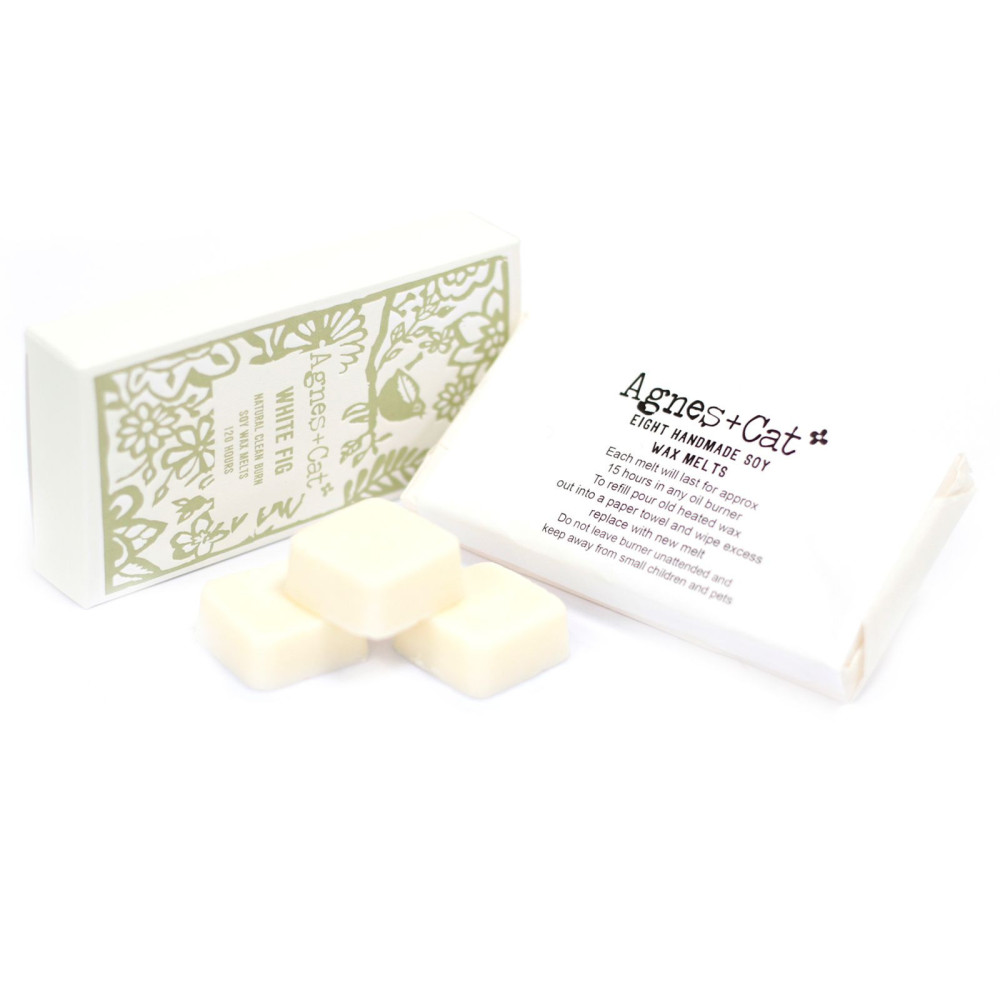 Coffret de 8 Fondants Parfumés Agnes + Cat - Figue Blanche