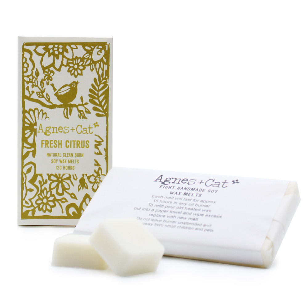 Coffret de 8 Fondants Parfumés Agnes + Cat - Agrumes Frais