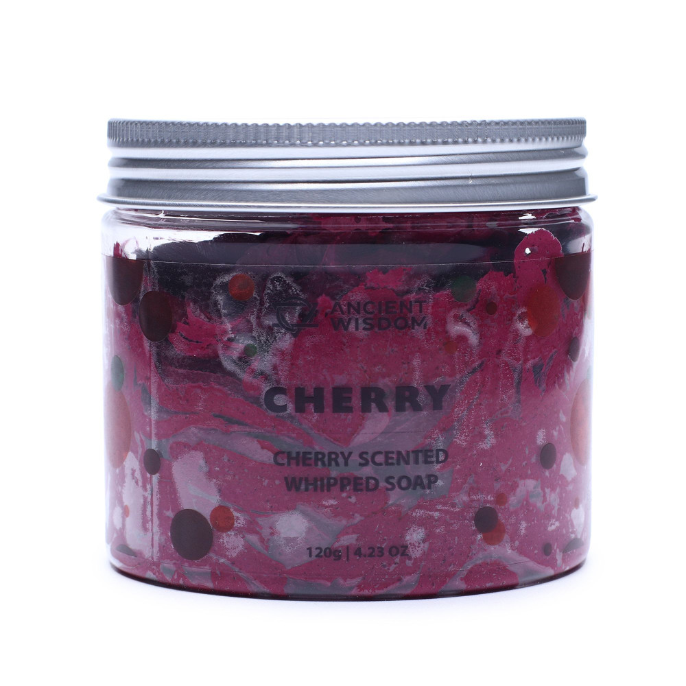 Savon fouetté à la cerise 120 g
