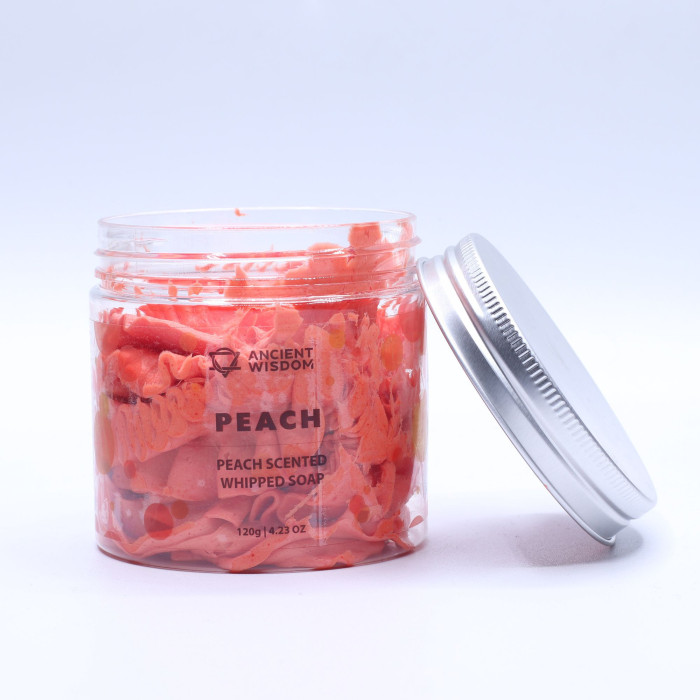 Savon fouetté à la pêche 120 g
