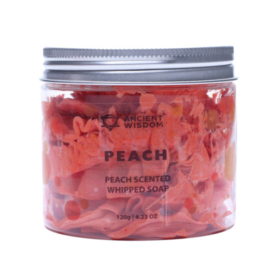 Savon fouetté à la pêche 120 g