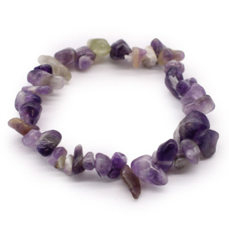 Bracelet Chipstone - Améthyste