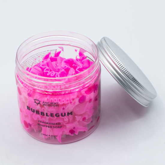 Savon fouetté à la gomme à mâcher 120 g