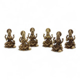 Divinités miniatures en laiton - Lakshmi (22 g) - 37 mm