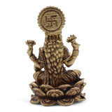 Divinités miniatures en laiton - Lakshmi (22 g) - 37 mm