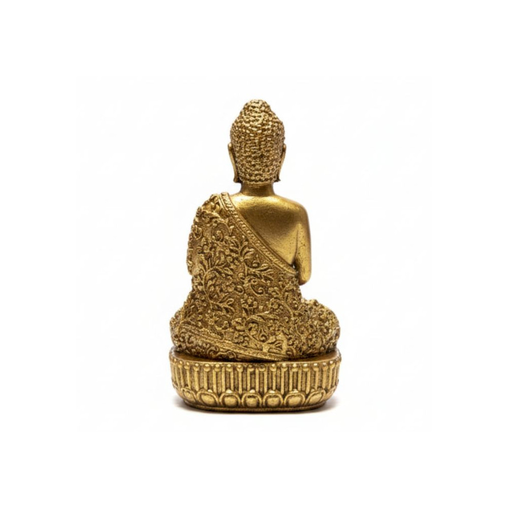 Divinités miniatures en laiton - Bouddha (110 g) - 76 mm