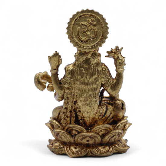 Divinités miniatures en laiton - Sarswati (22 g) - 34 mm