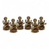 Divinités miniatures en laiton - Sarswati (22 g) - 34 mm