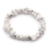 Bracelet Chipstone - Jaspe blanc