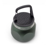 Mini-enceinte verte avec crochet de camping