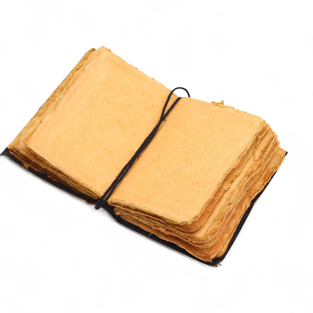 Carnets en cuir à bords frangés (12,7 x 8,9 cm) - Les histoires que je me raconte