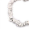 Bracelet Chipstone - Jaspe blanc
