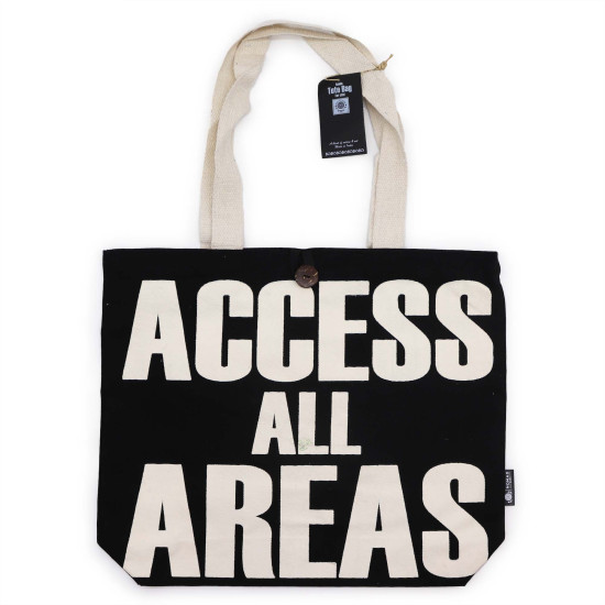 Sac cabas classique iconique Nomad Sari - ACCESS ALL ZEAS - Noir naturel 283 ml