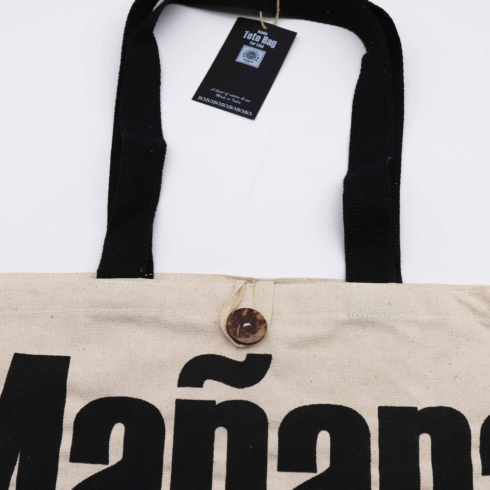 Sac fourre-tout classique emblématique Nomad Sari - Mañana Mañana - Naturel 10oz