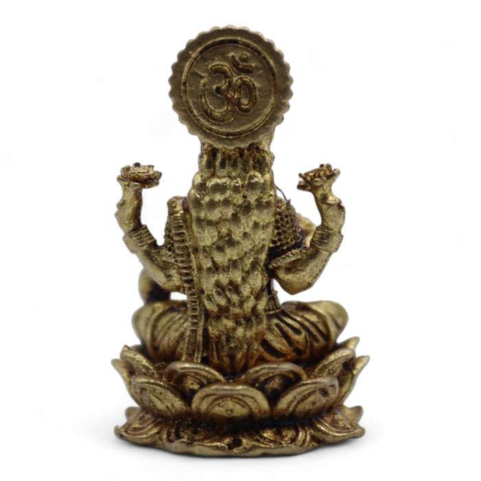 Divinités miniatures en laiton - Lakshmi (11 g) - 30 mm