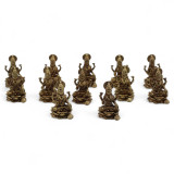 Divinités miniatures en laiton - Lakshmi (11 g) - 30 mm