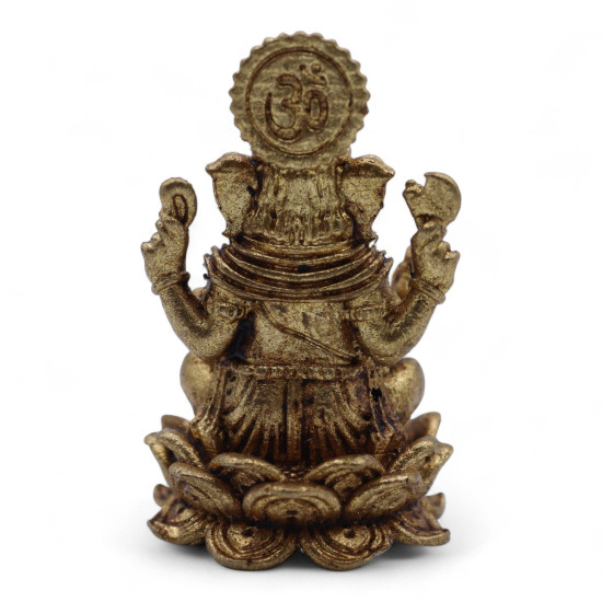 Divinités miniatures en laiton - Ganesha (22 g) - 37 mm