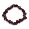 Bracelet Chipstone - Grenat sanguin