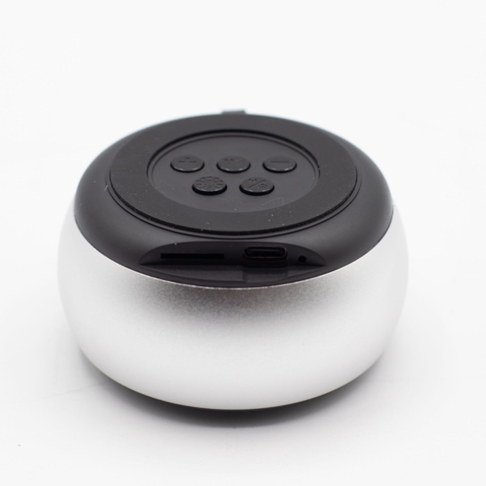 Mini-enceinte à effet lumineux Silver Mandela