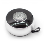 Mini-enceinte à effet lumineux Silver Mandela
