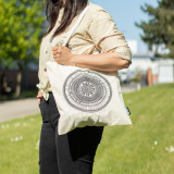 Sac cabas Nomad Sari Iconic Basic - Mandala Urbain - Naturel 113 g