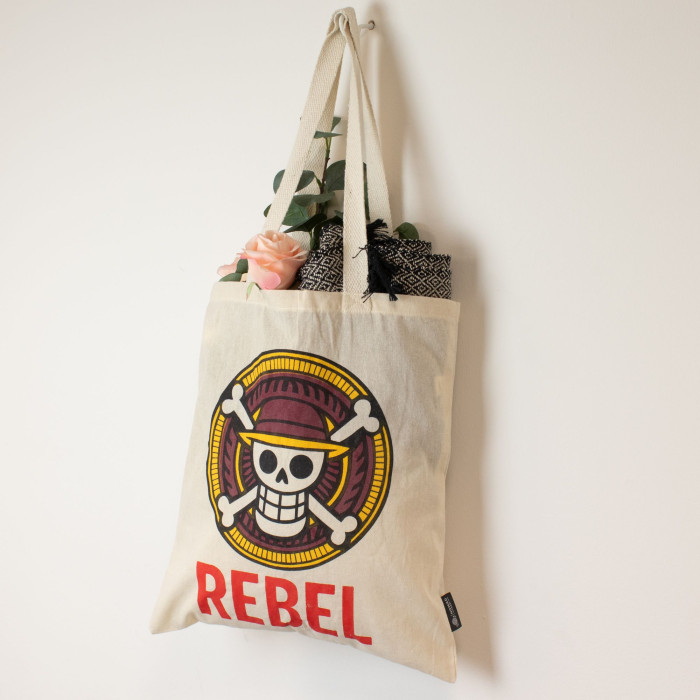 Sac cabas basique iconique Nomad Sari - REBEL - Naturel 113 g