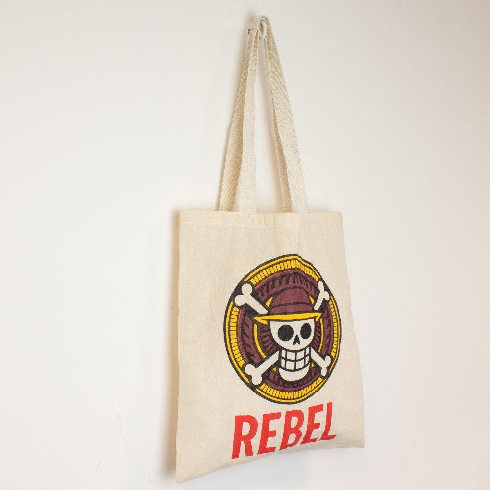 Sac cabas basique iconique Nomad Sari - REBEL - Naturel 113 g