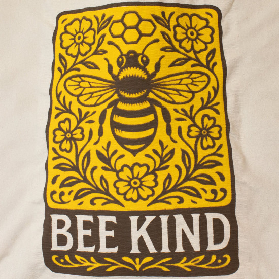 Sac cabas iconique Toni de Nomad Sari - Bee Kind - Naturel 283 ml