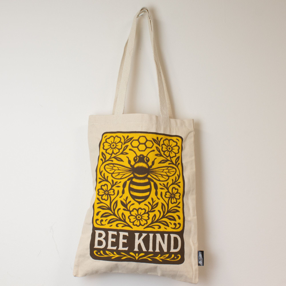 Sac cabas iconique Toni de Nomad Sari - Bee Kind - Naturel 283 ml