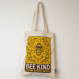 Sac cabas iconique Toni de Nomad Sari - Bee Kind - Naturel 283 ml