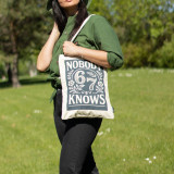 Sac cabas iconique Nomad Sari Toni - Nobody Knows 67 - Naturel 283 g