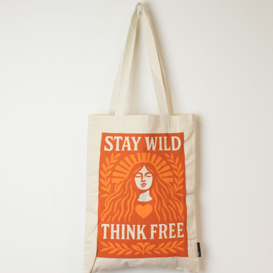 Sac cabas iconique Nomad Sari Toni - Stay Wild - Naturel 283 ml