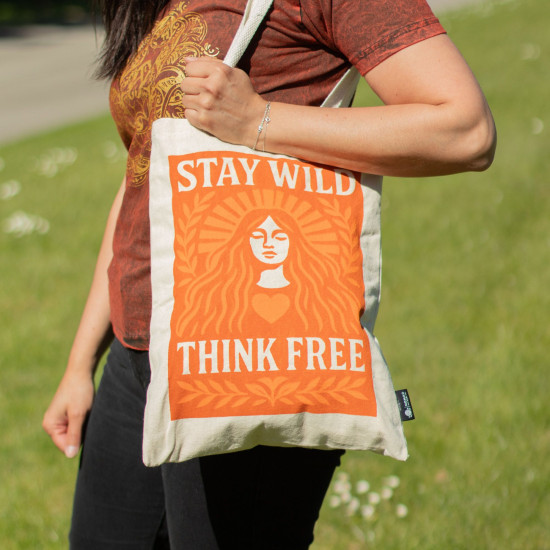 Sac cabas iconique Nomad Sari Toni - Stay Wild - Naturel 283 ml