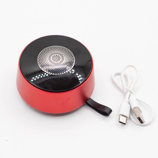 Mini-enceinte à effet lumineux Mandela rouge