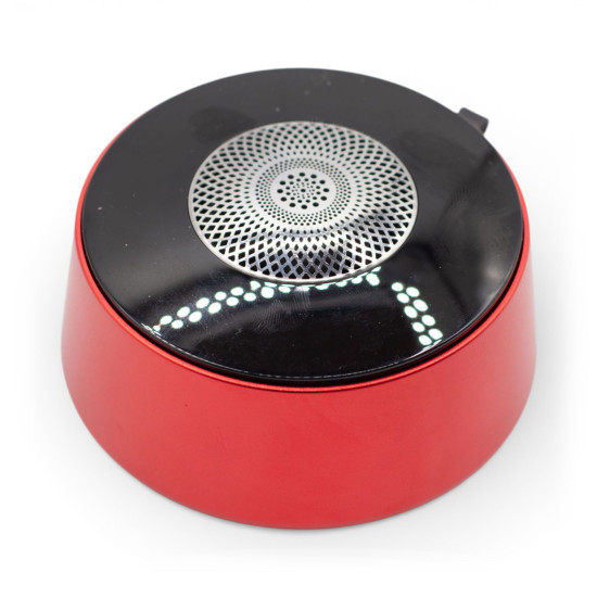 Mini-enceinte à effet lumineux Mandela rouge